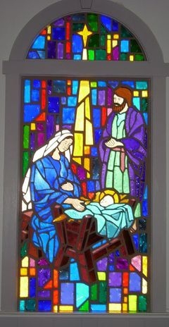 Church Stained glass window
